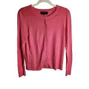 Banana Republic Luxeyarn button front cardigan sz SP preppy romantic academic